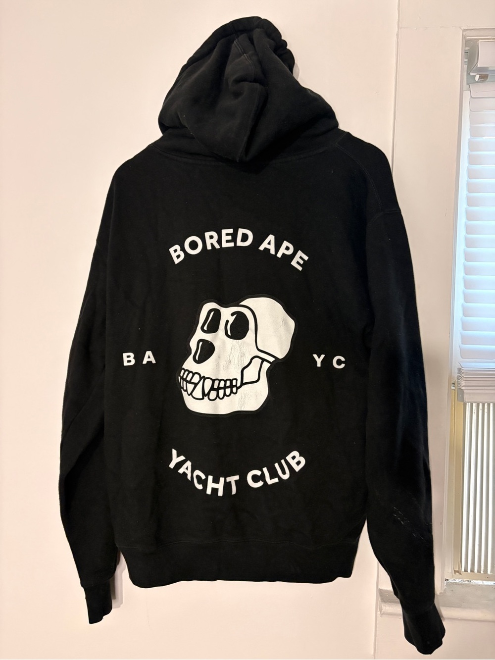 Bored Ape Yacht Club Hoodie Black